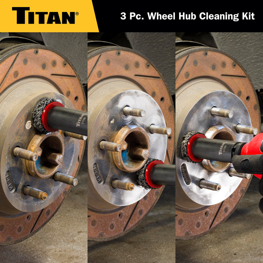 Titan 51799 replacement pads packaging displayed for ongoing tool maintenance