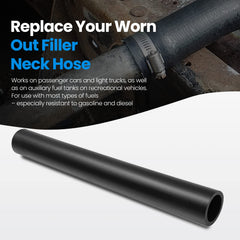 TKKEUEP close-up of hose nylon reinforcement and nitrile tube for durable kink resistance