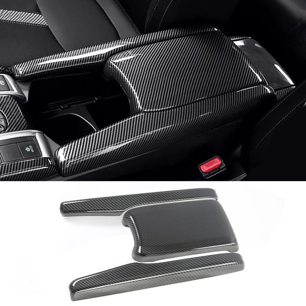 TKREENO front view of center console cover showing clean fit and added protection