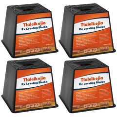 Tlaleikejia front packaging view showing compact four-block kit and benefit of portable stabilization