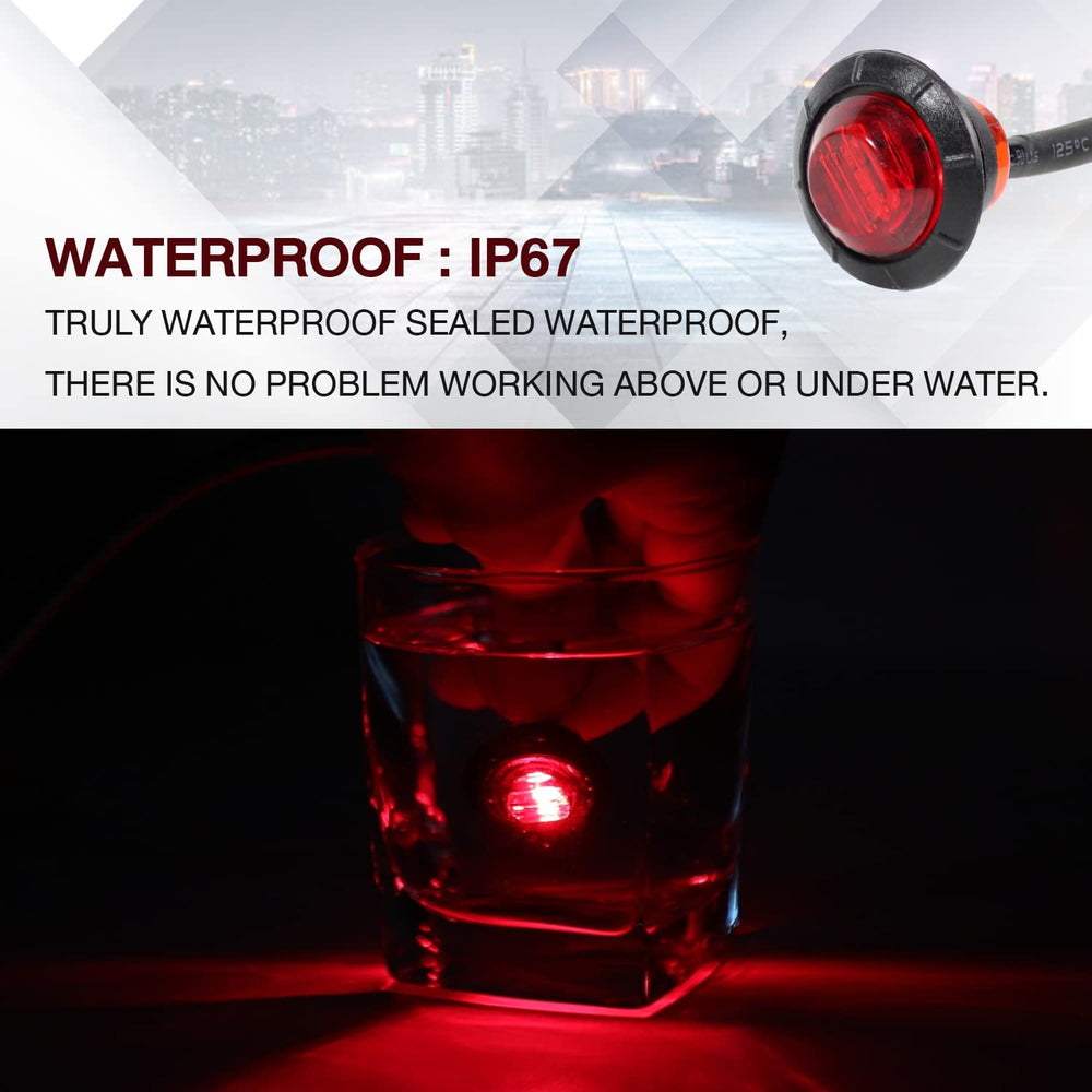 TMH packaging with 100 red LED markers ready for fleet installs and spares
