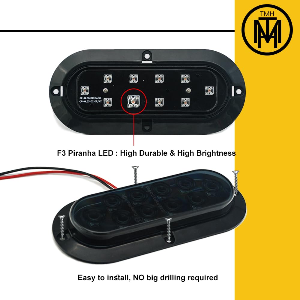 TMH three-wire connection and wiring harness detail for straightforward 12V setup