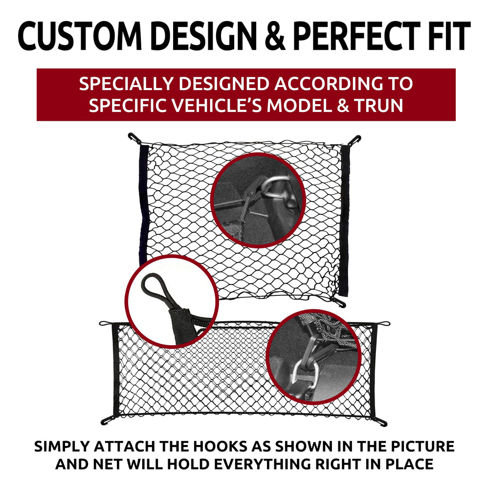 TN TrunkNets detail of upside-down hooks for fast tool-free attachment