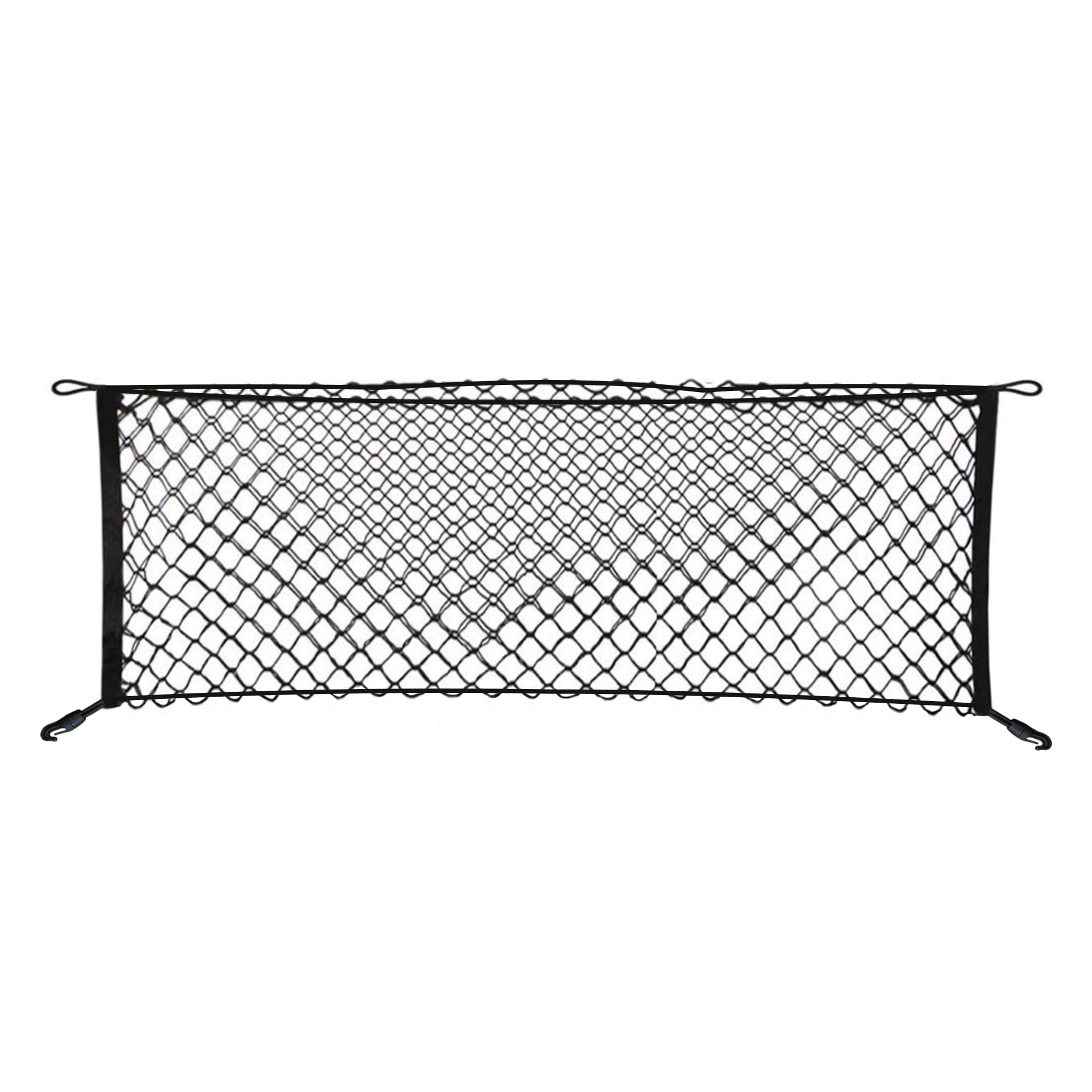 TN TrunkNets Inc trunk net in a lifestyle road trip cargo scene