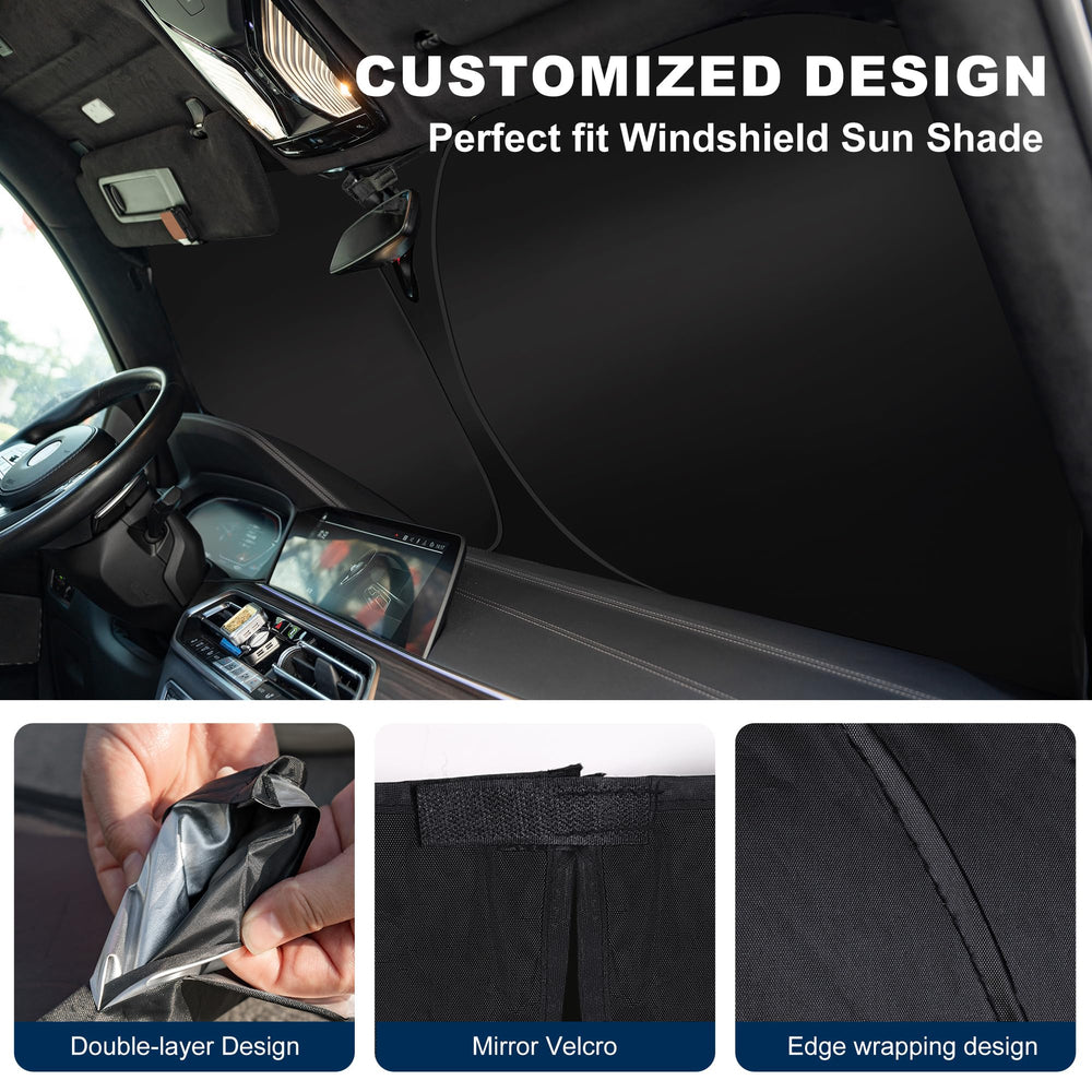 TOBNIFFD installed inside RAV4 shields dashboard and electronics from sun damage