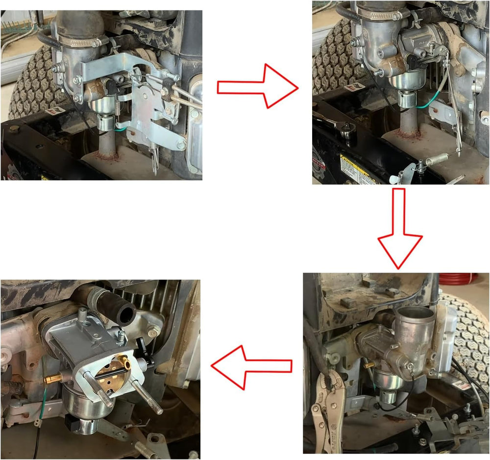 tofchmic packaged carburetor with gaskets and hardware for complete installation