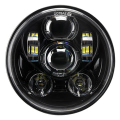 ToKnoMe front-facing headlight showing lens and housing, improves road visibility