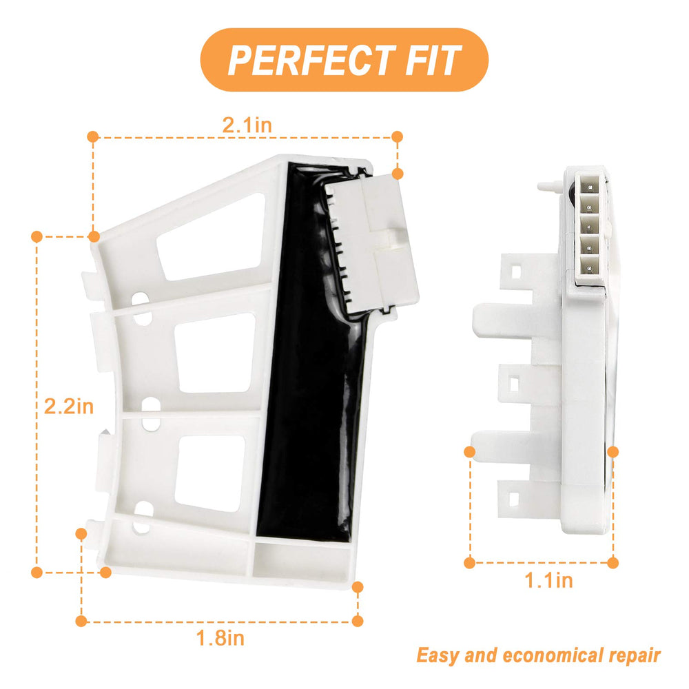 TOMOON sensor next to ruler showing 2.9 by 2.2 inch size for correct fit