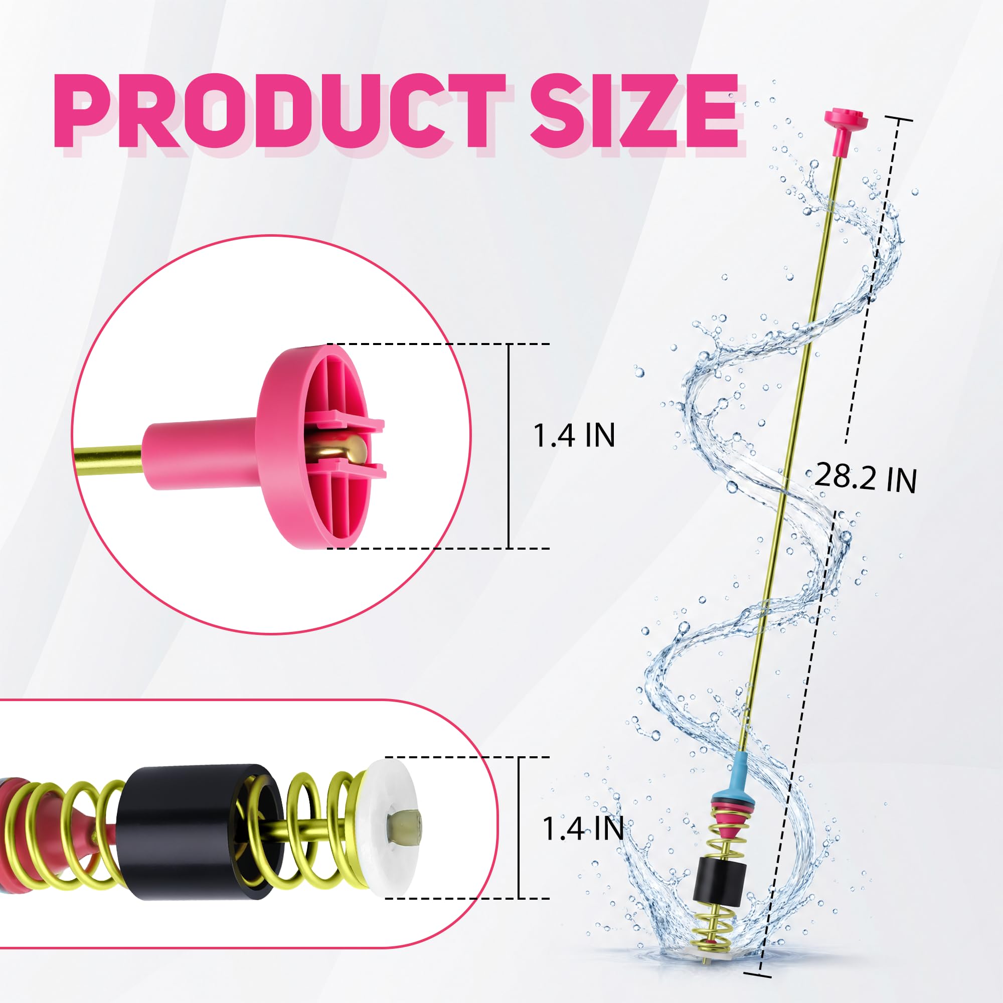 TOMOON rod installed in Samsung washer demonstrating stability benefit