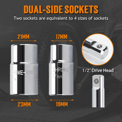 TONDA disassembled pieces neatly packed in hard storage case for portability