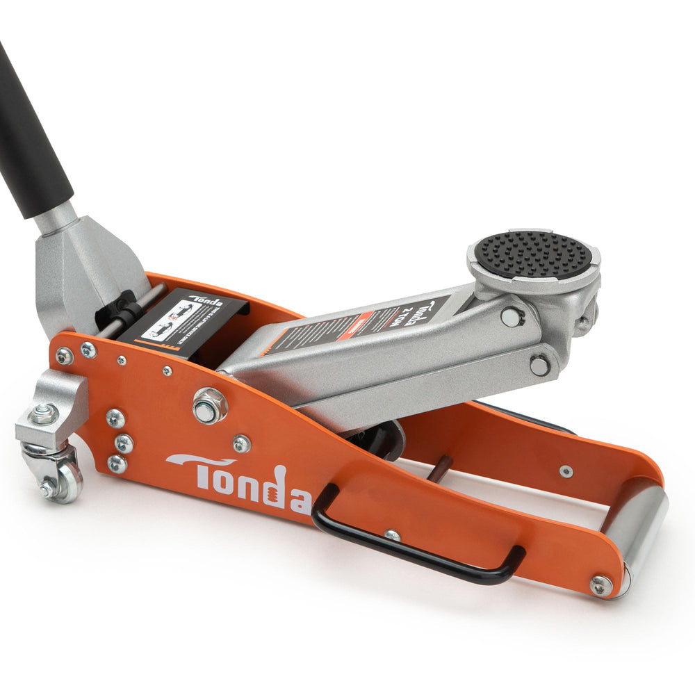 TONDA folded storage-ready position for compact garage organization