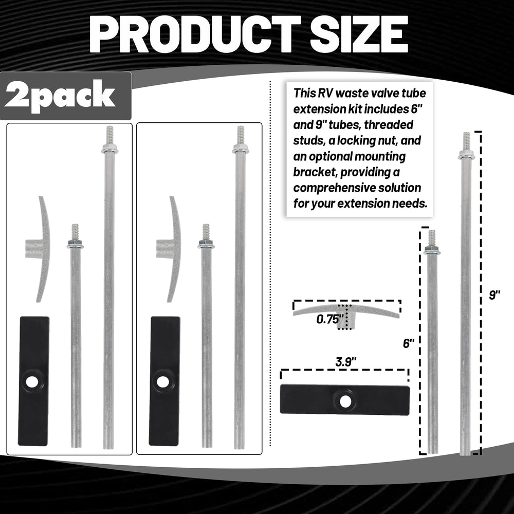 TonGass close-up of threaded stud offering precise adjustable fit