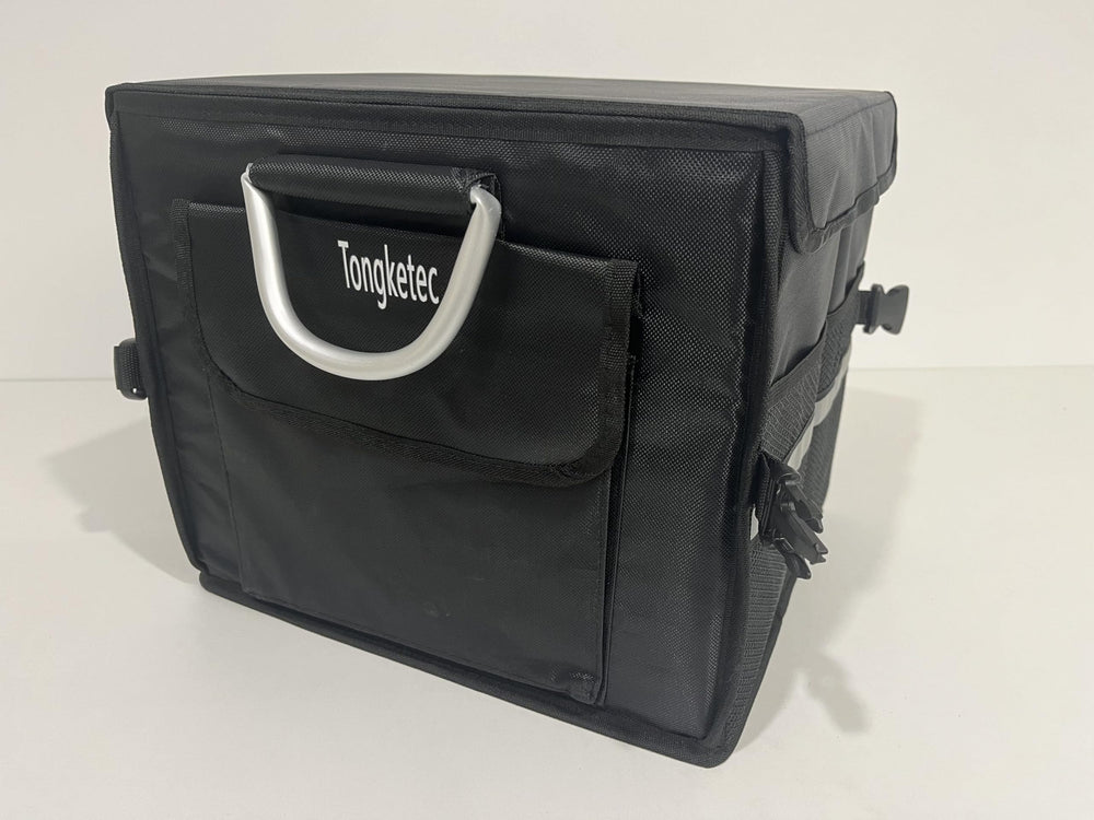 Tongketec folded flat to save space when not in use