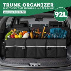 Tonmifr open interior showing compartments and pockets for easy sorting benefit