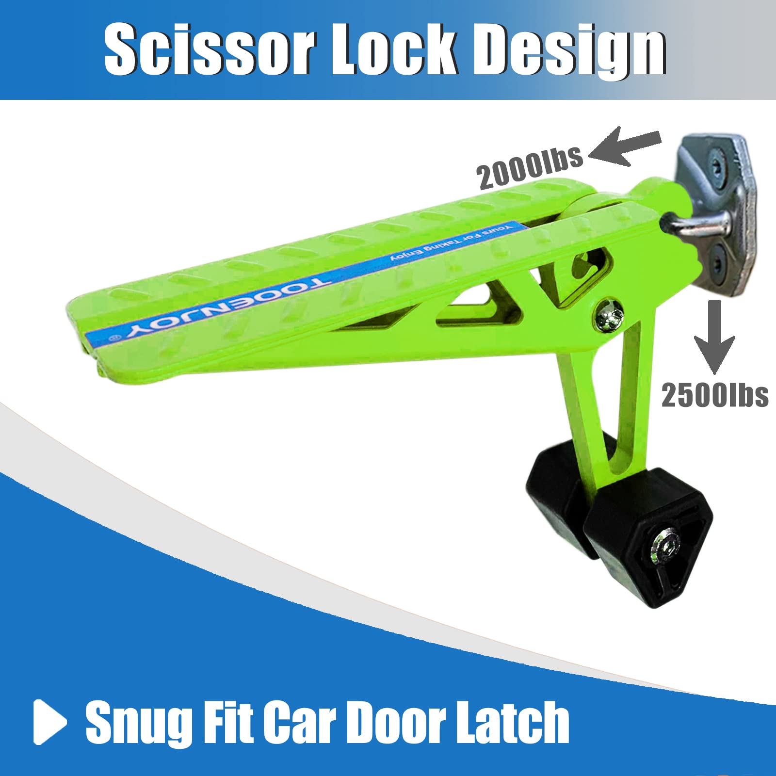 TOOENJOY step beside a ruler showing lightweight 1.9 lb portability advantage