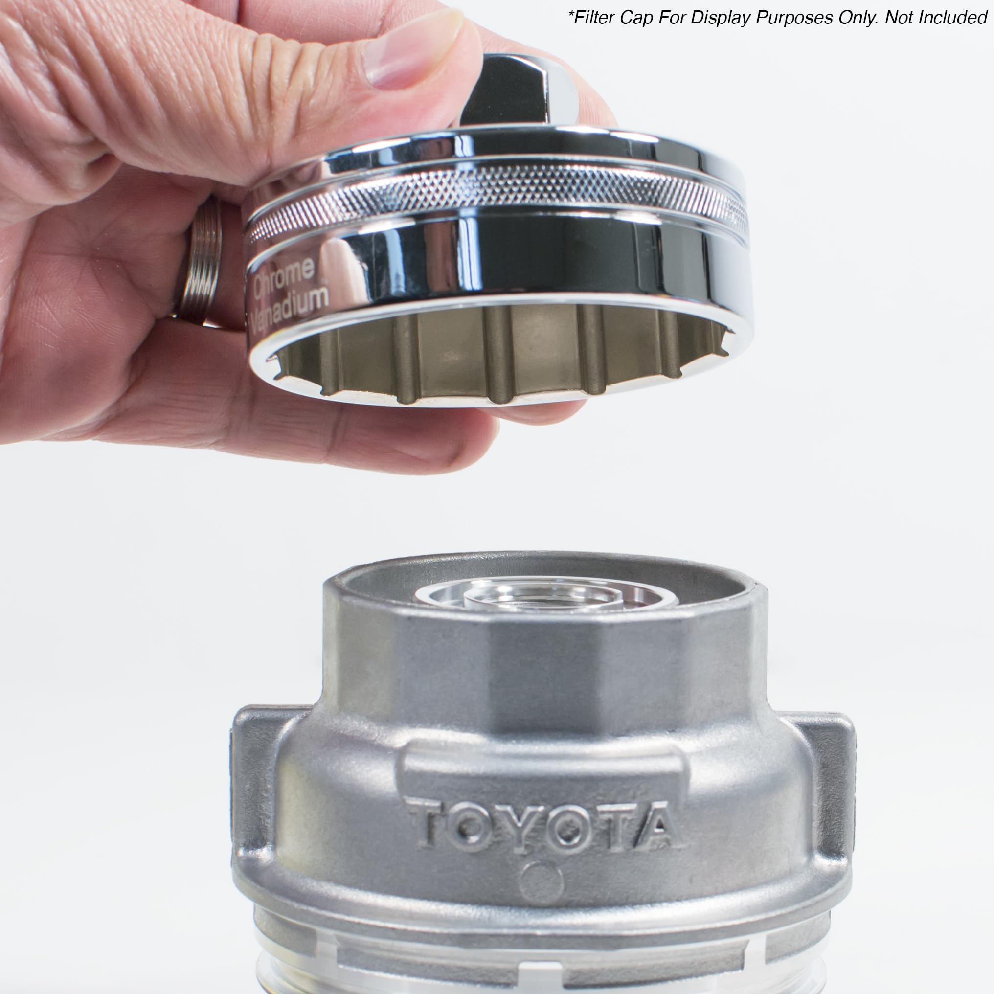 Tool Guy Republic polished chrome finish resisting corrosion and wear