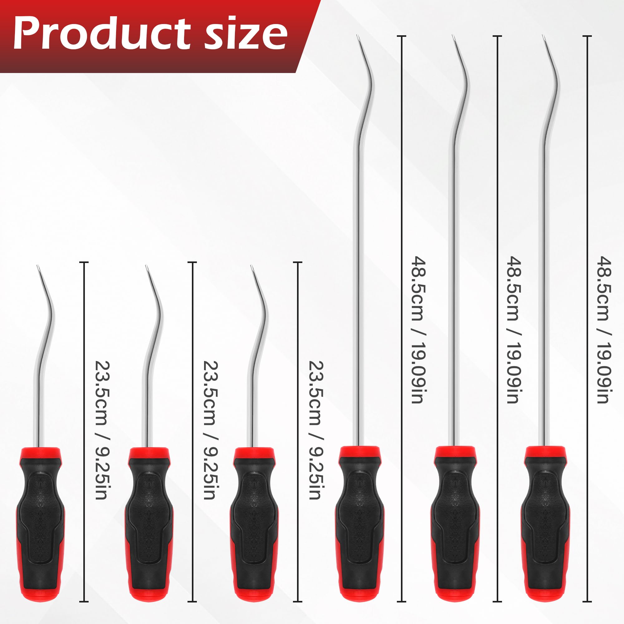 TOOLEAGUE rubberized TPR handles close-up showing ergonomic grip for reduced hand fatigue