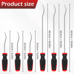 TOOLEAGUE rubberized TPR handles close-up showing ergonomic grip for reduced hand fatigue