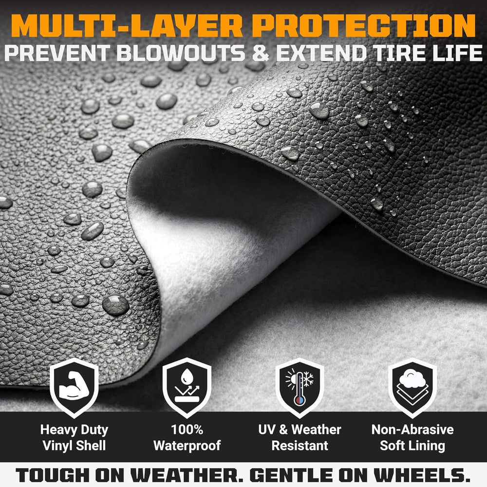 TOOLTROOPERS sidewall coverage view showing shielded tire walls