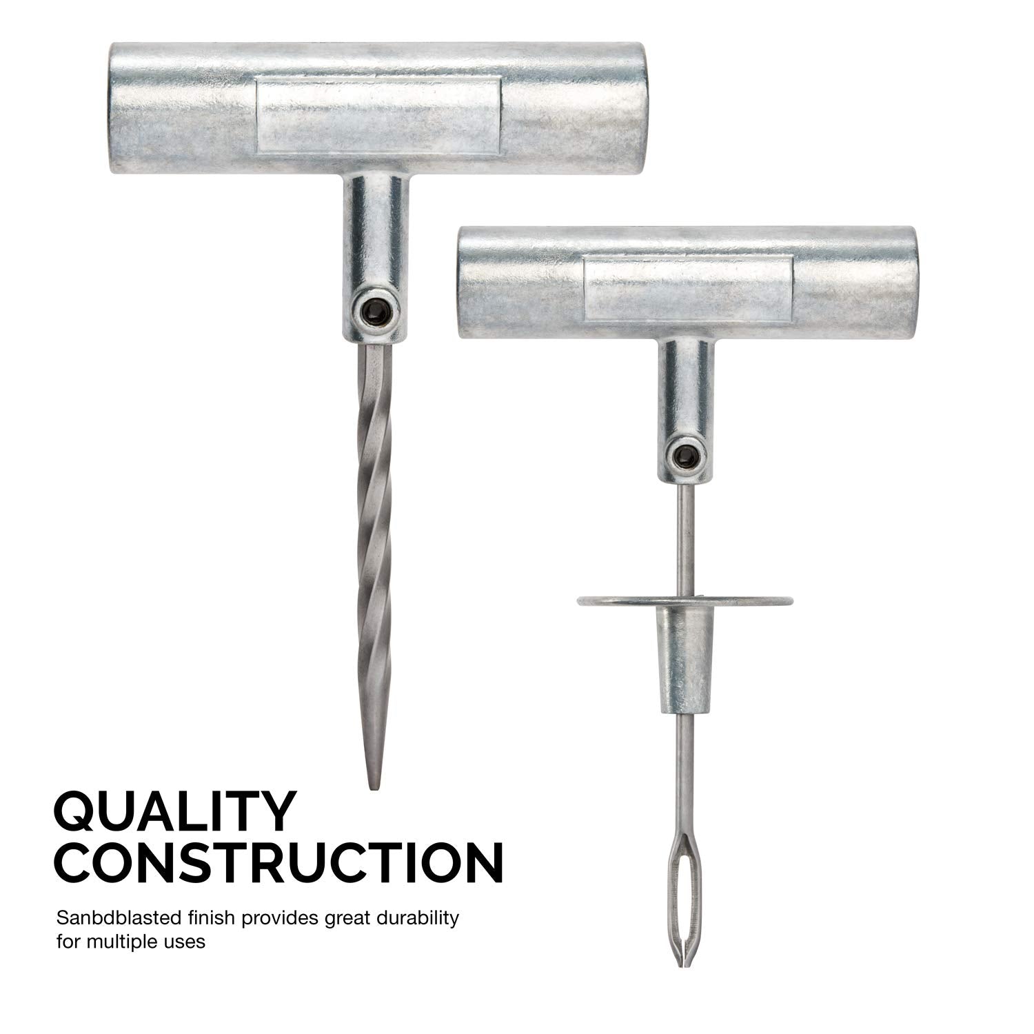Tooluxe open kit layout with tools and plugs visible for quick roadside access