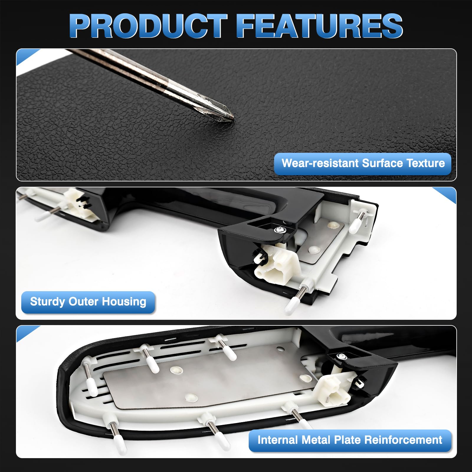 TOP-MAX kit with pry tool included for easy removal and quick DIY installation