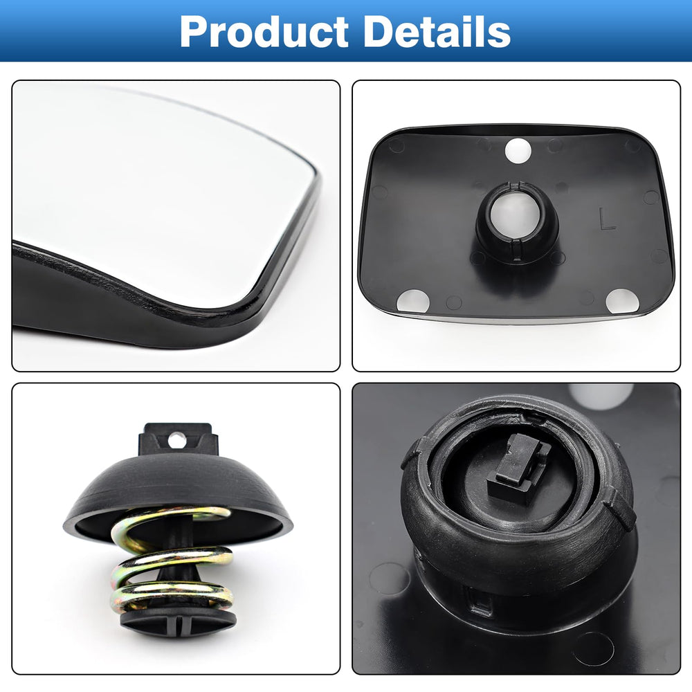 TOP-MAX double-sided tape and mounts detail for secure attachment