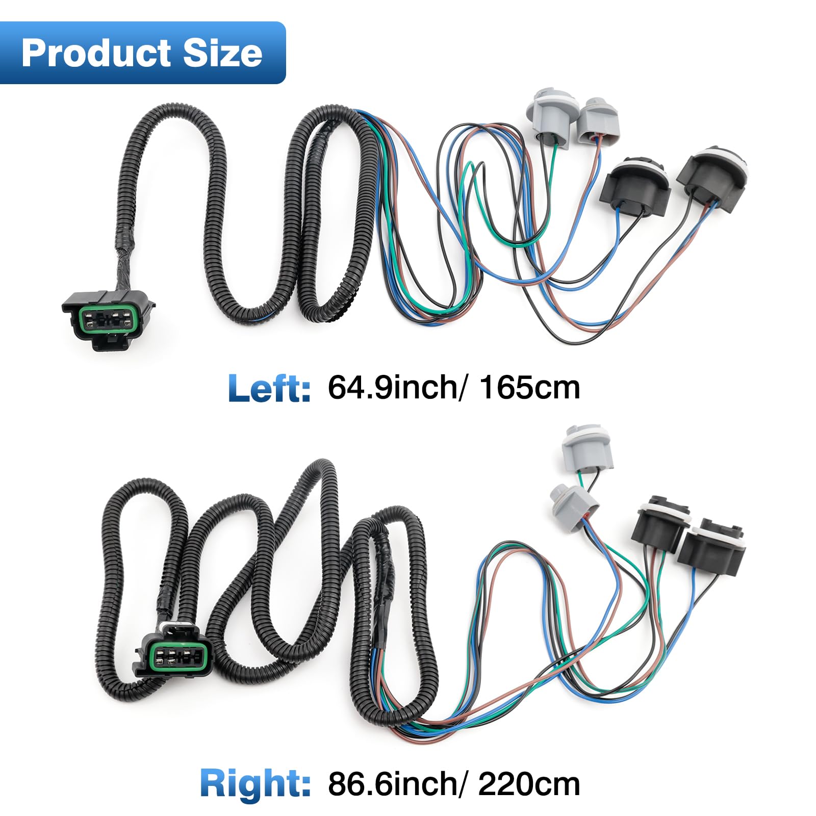 TOP-MAX harness being fitted in garage setting illustrating straightforward plug-and-play installation