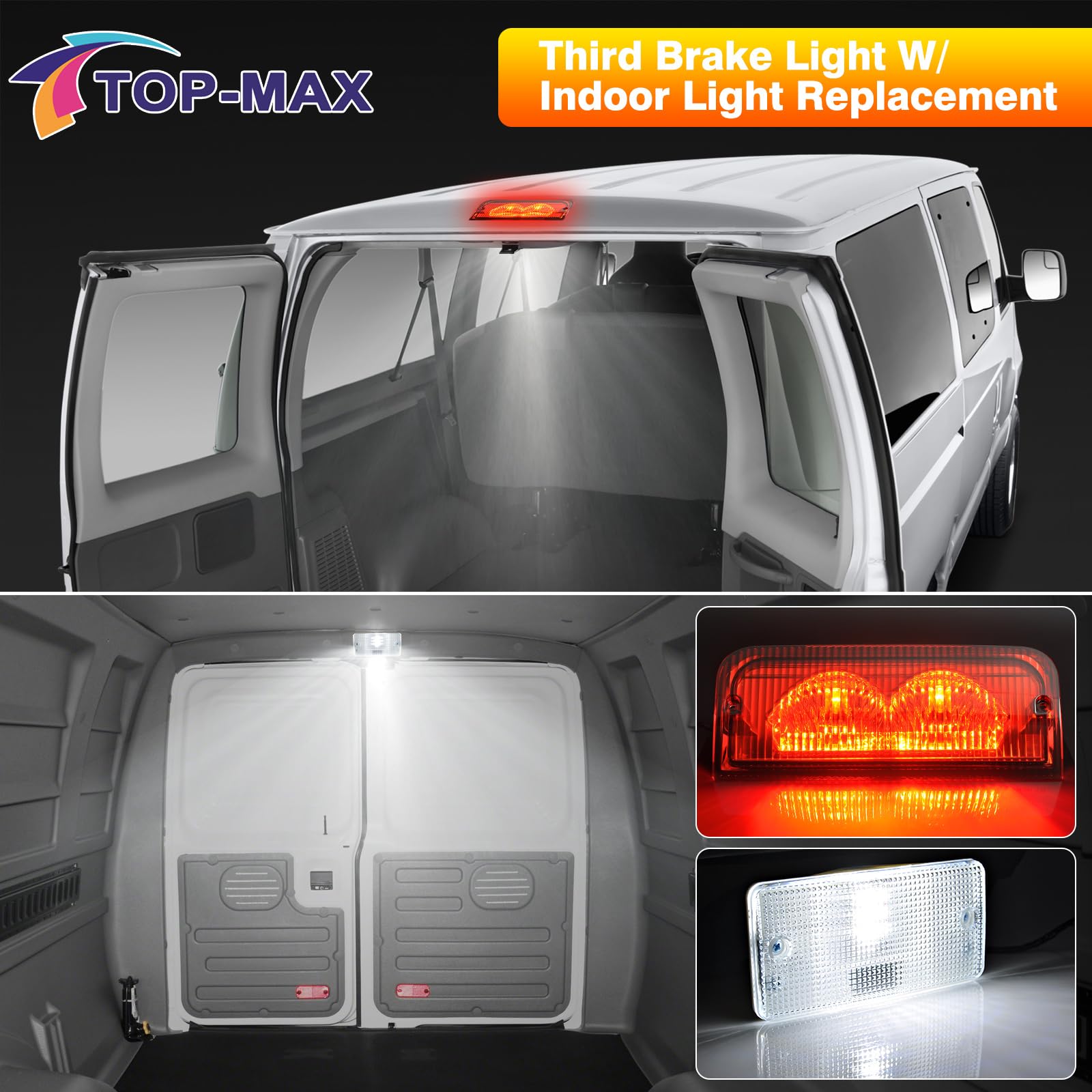 TOP-MAX mounted on van exterior demonstrating direct fit and clean appearance