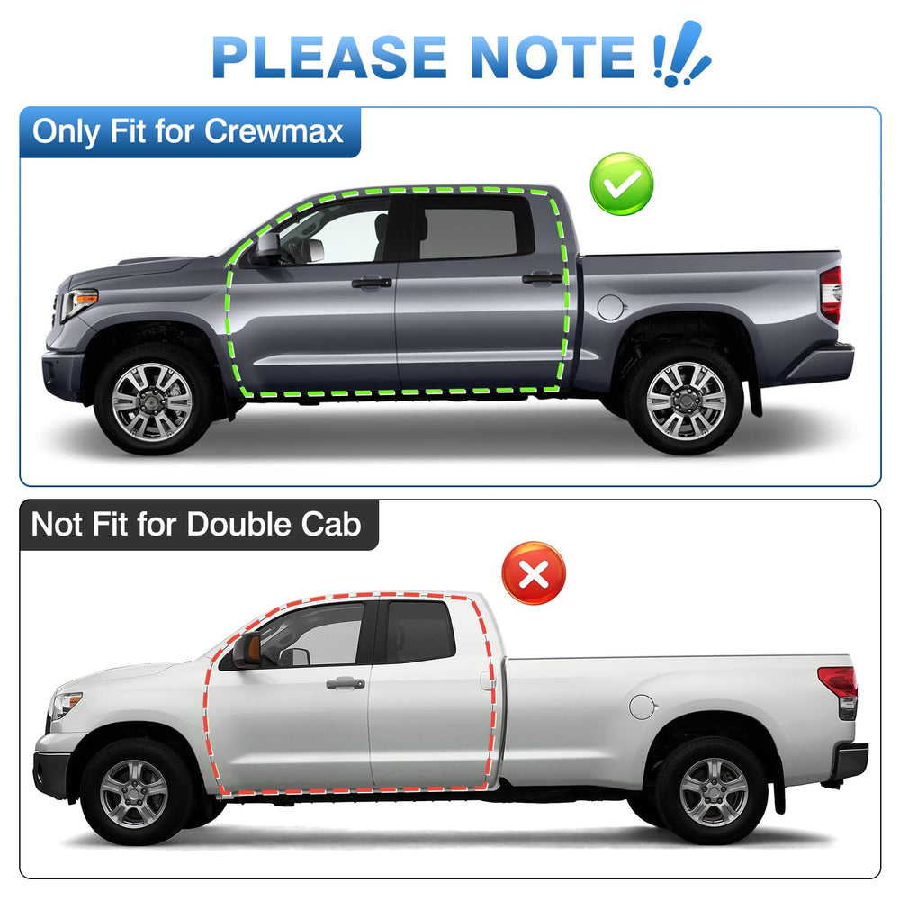 TOP-MAX rear driver trim detail demonstrating secure clip retention and reduced rattle