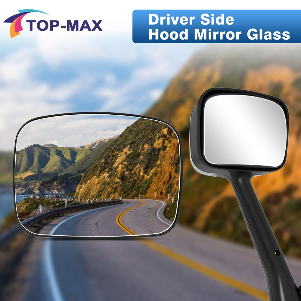 TOP-MAX side angle reflection demo showing reduced blind spots