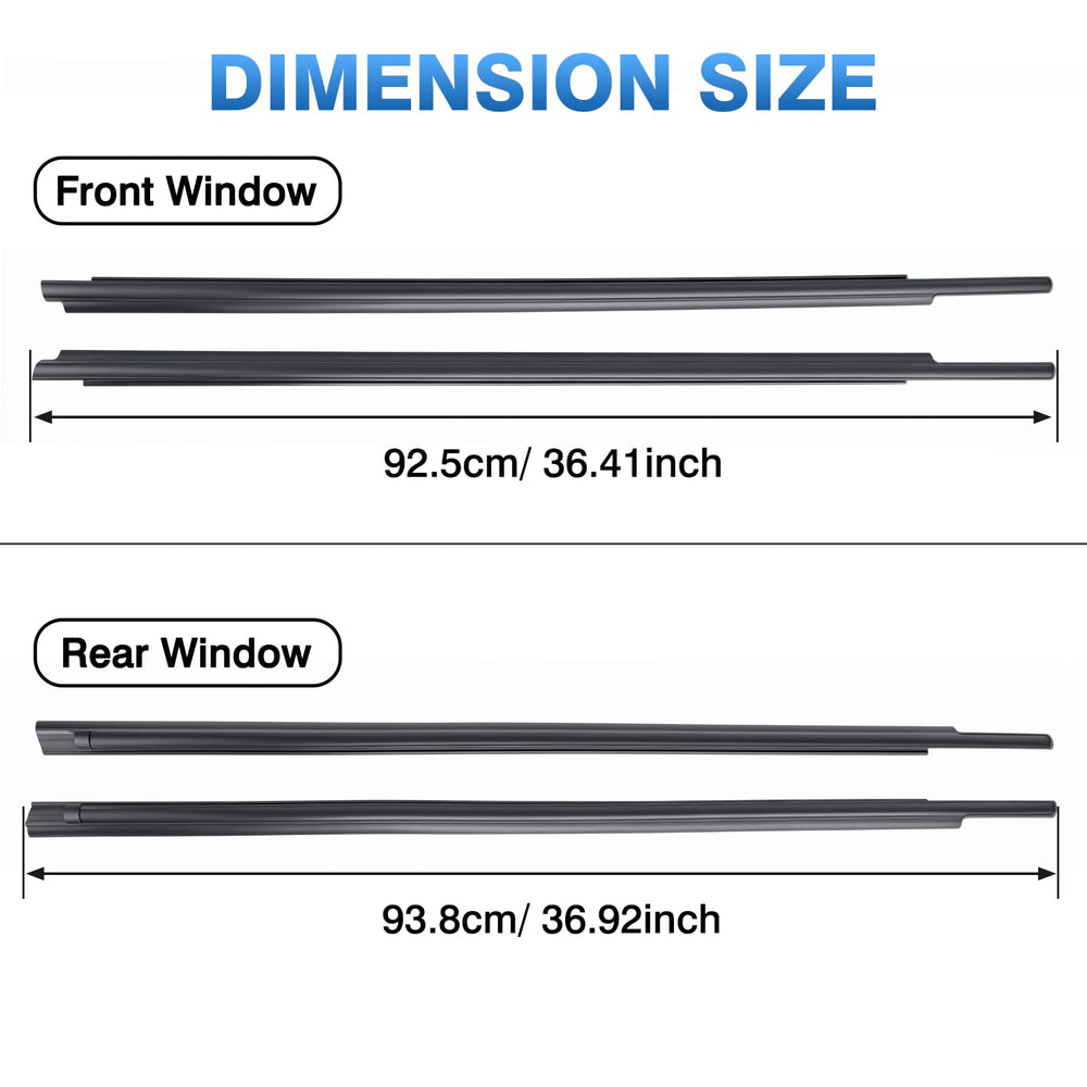 TOP-MAX trim next to tape measure for size and scale comparison before installation