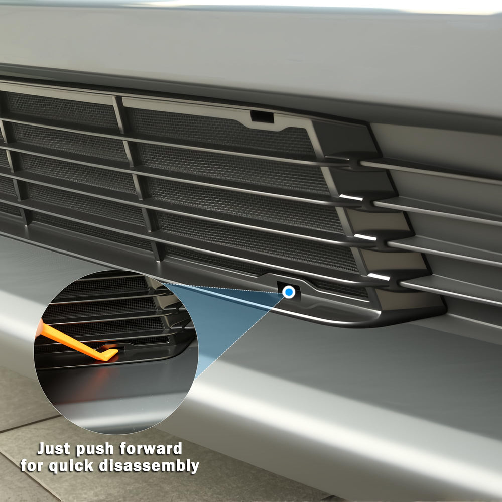 TOPABYTE cleaned grille insert showing easy maintenance and long life