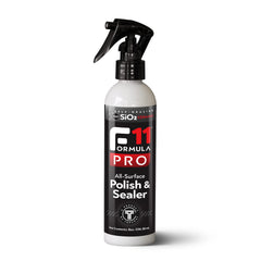 TopCoat F11PRO spray bottle front showing label and easy-spray design benefit