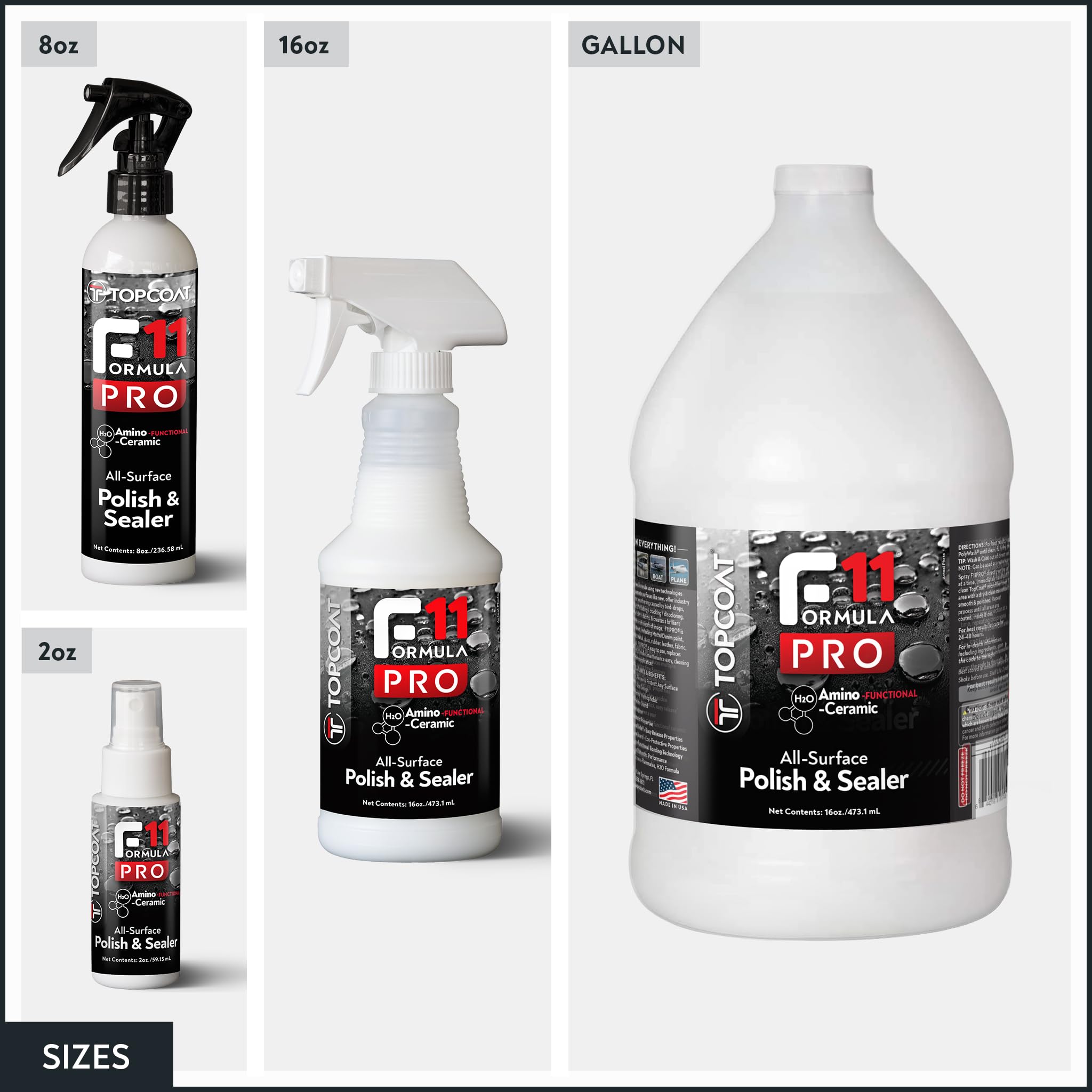 TopCoat F11PRO finished vehicle in sunlight showing durable glossy protection