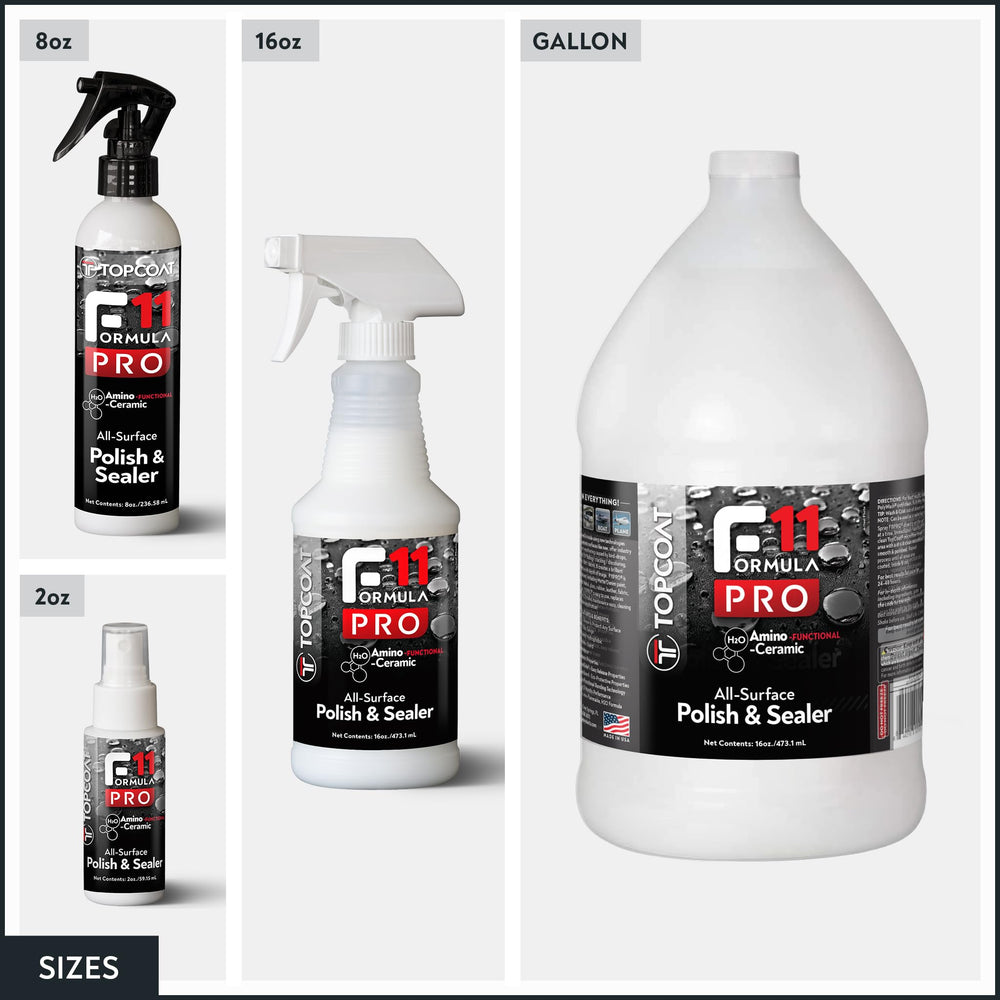 TopCoat F11PRO finished vehicle in sunlight showing durable glossy protection