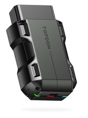 TOPDON TopScan Lite front view showing durable housing and port for quick connection