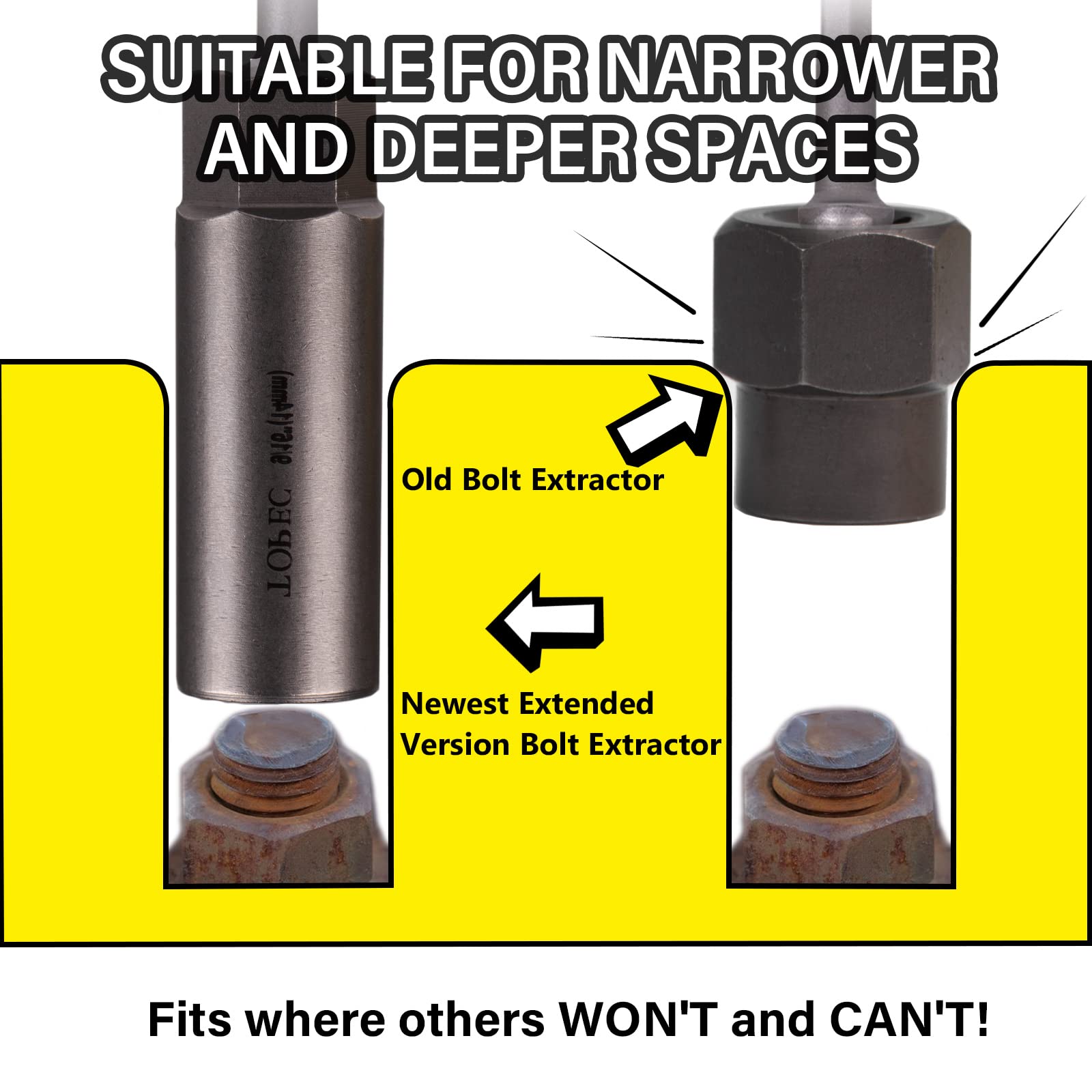 Topec material grain and heat-treat detail indicating durable strength