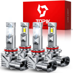 TOPIK front packaging showing 9005 9006 combo and benefits
