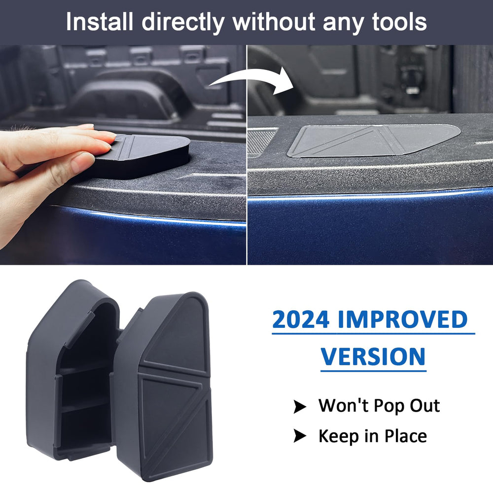 TOPINSTALL on truck bed in outdoor setting showing protection from elements benefit