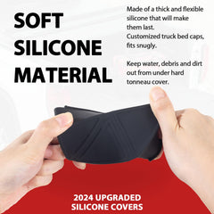 TOPINSTALL side profile showing bottom retention design for secure fit benefit