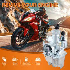 Topkidame carburetor side showing throttle linkage for smoother response