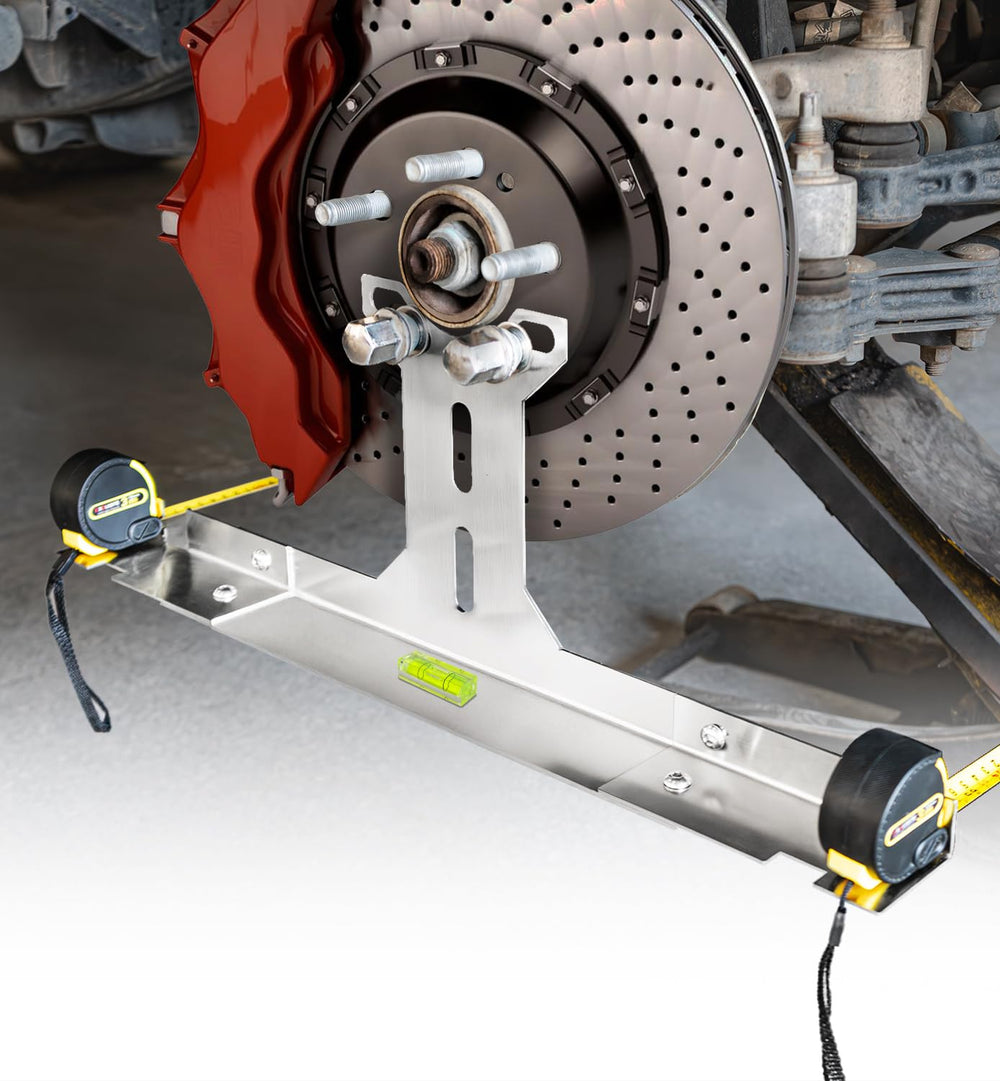 Toplamper front plate overhead view showing flat measuring surface and stability