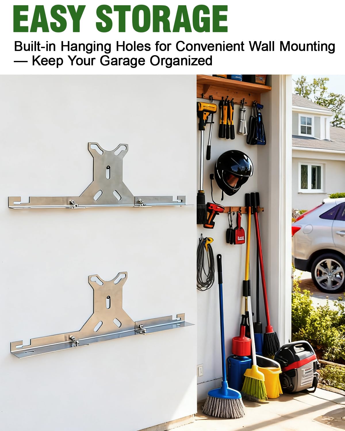Toplamper garage workbench lifestyle shot showing practical home use