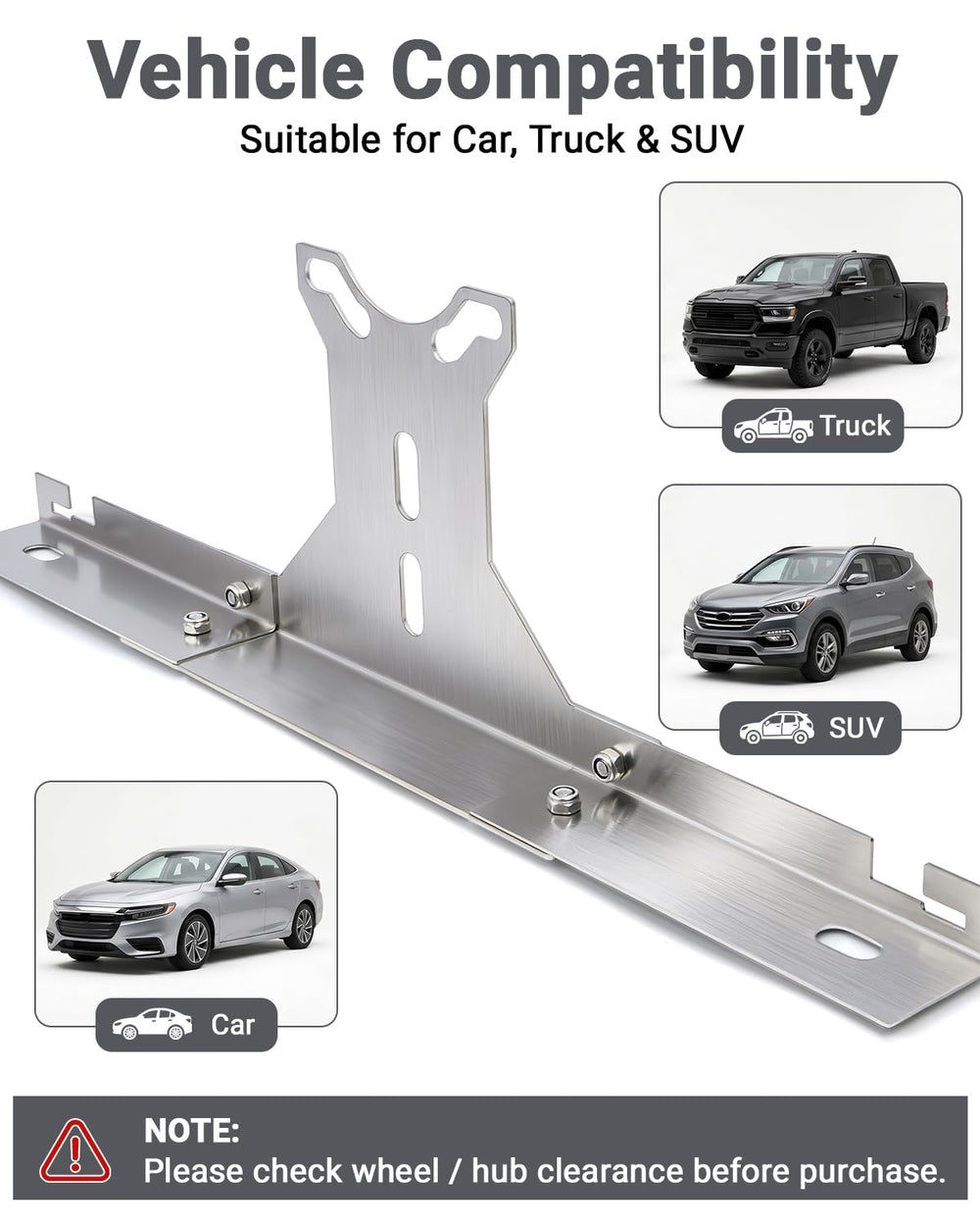 Toplamper hanging on garage pegboard for tidy storage and easy access