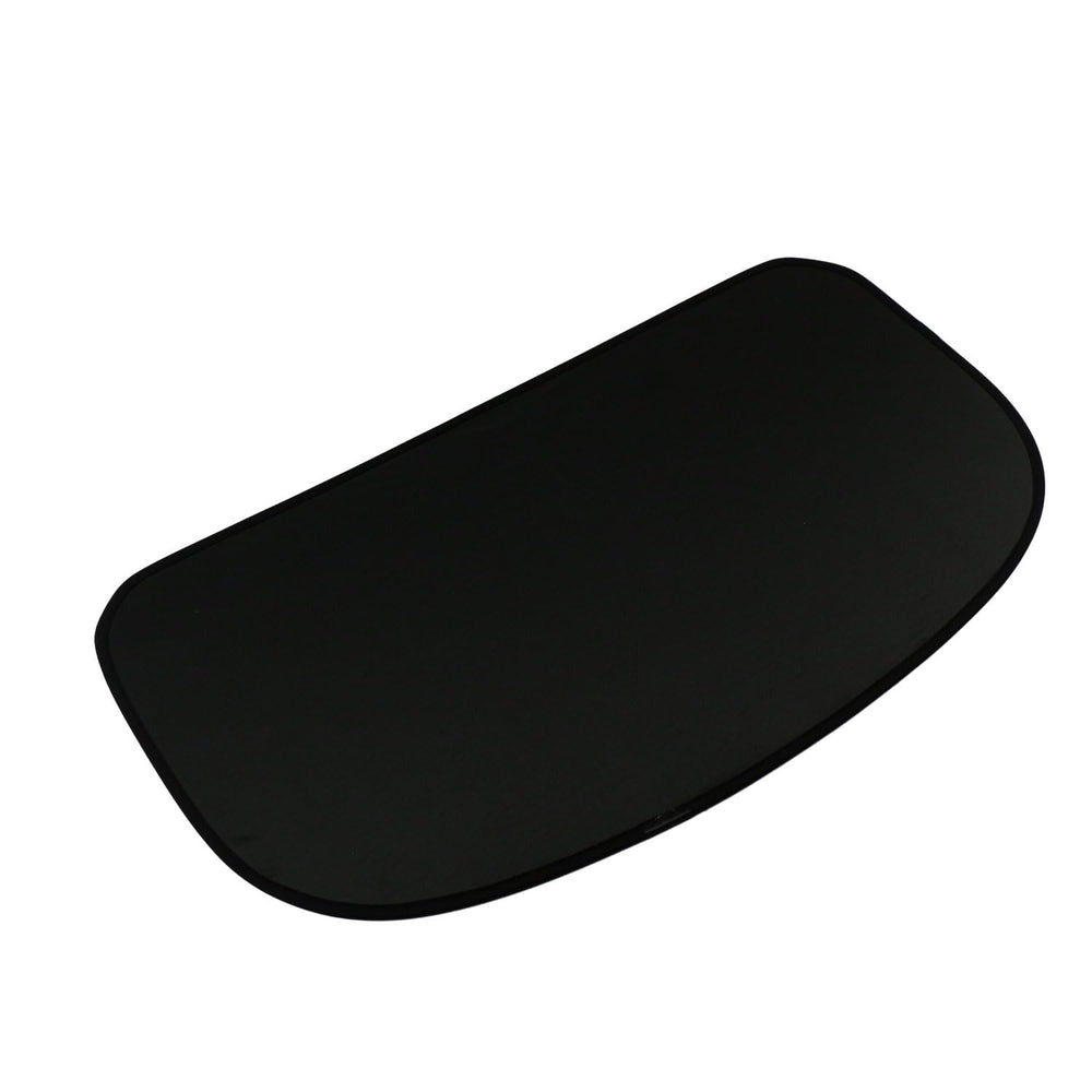 Topraco cargo cover beside a ruler for size comparison showing accurate fitment
