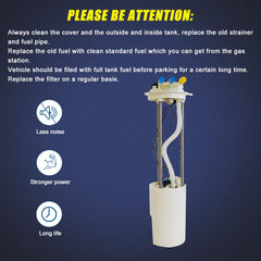 TOPSCOPE close-up of in-tank module revealing pump components and durability