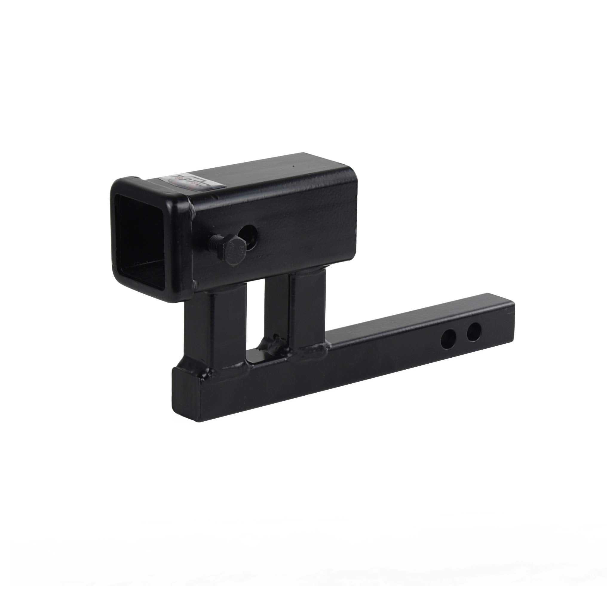 TOPTOW front view of 2-inch receiver adapter showing fit and finish