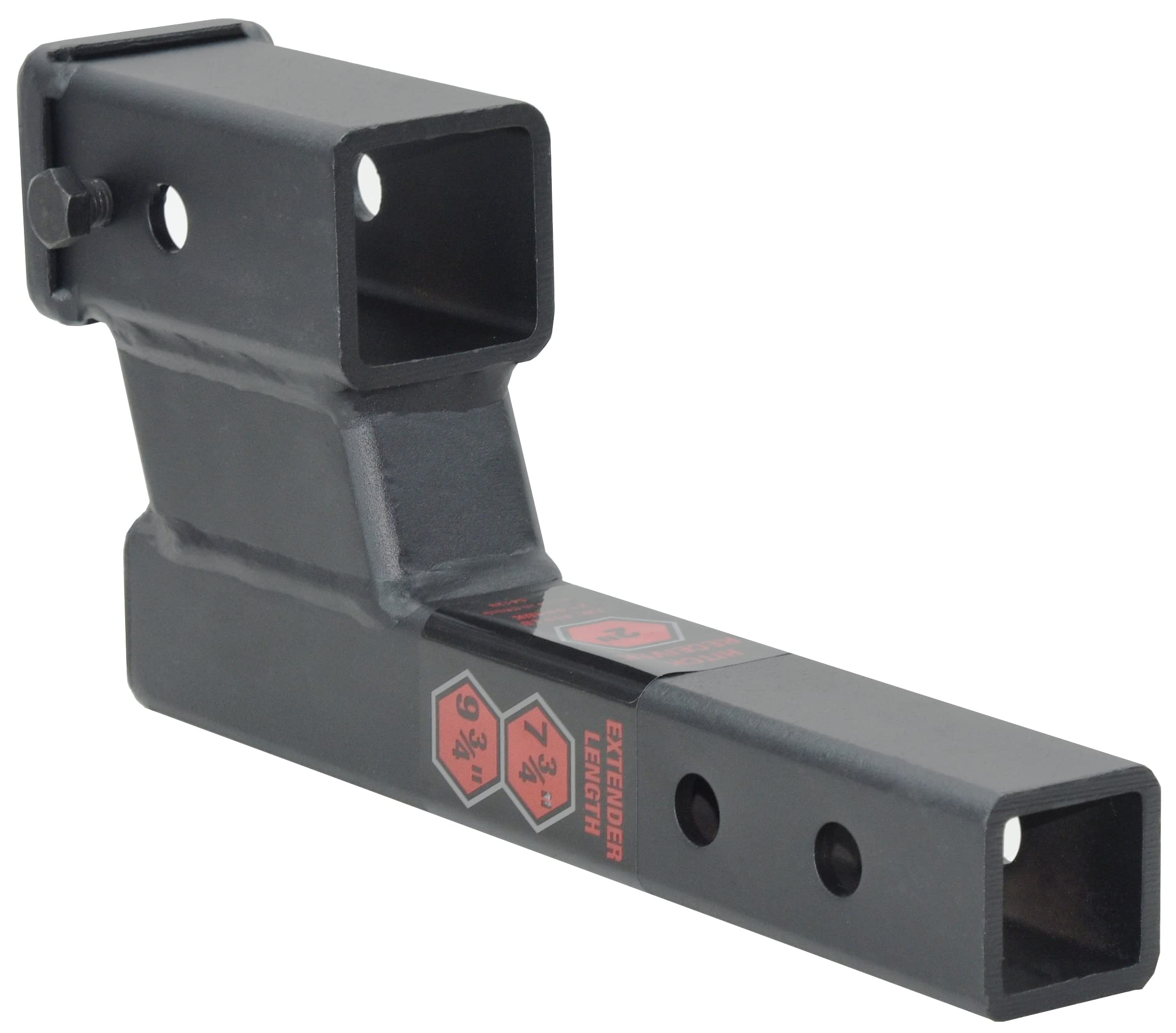 TOPTOW mounted on truck towing a trailer showing stable, level towing setup