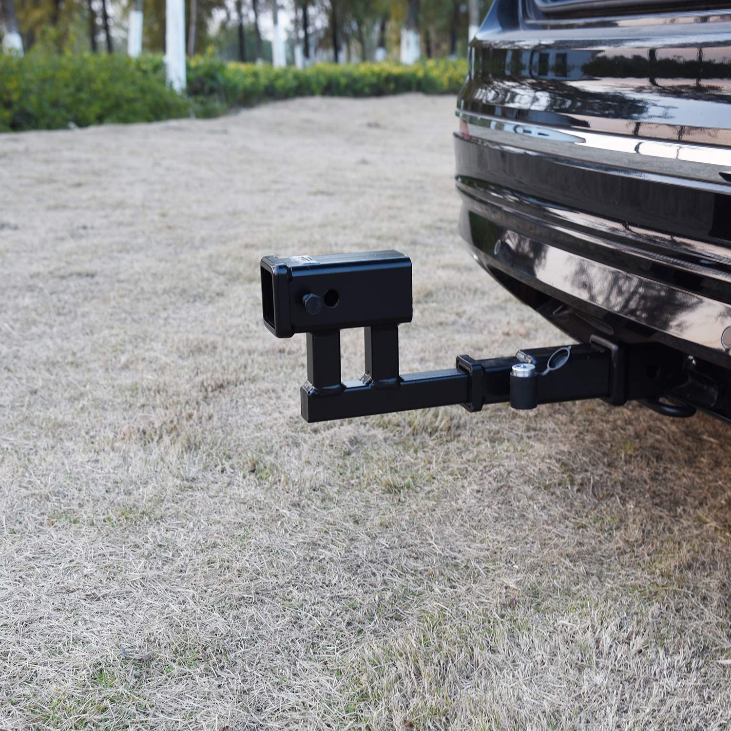 TOPTOW view of two pin holes showing adjustable length benefit