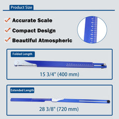 TOPVOP auto fully extended sag scale measuring motorcycle suspension for precise setup